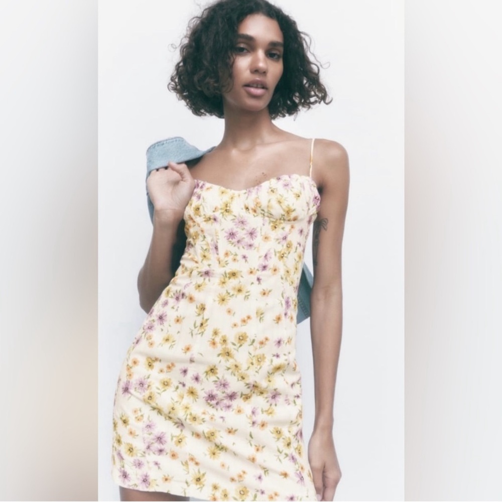 FLORAL PRINT DRESS - Picture 4 of 8